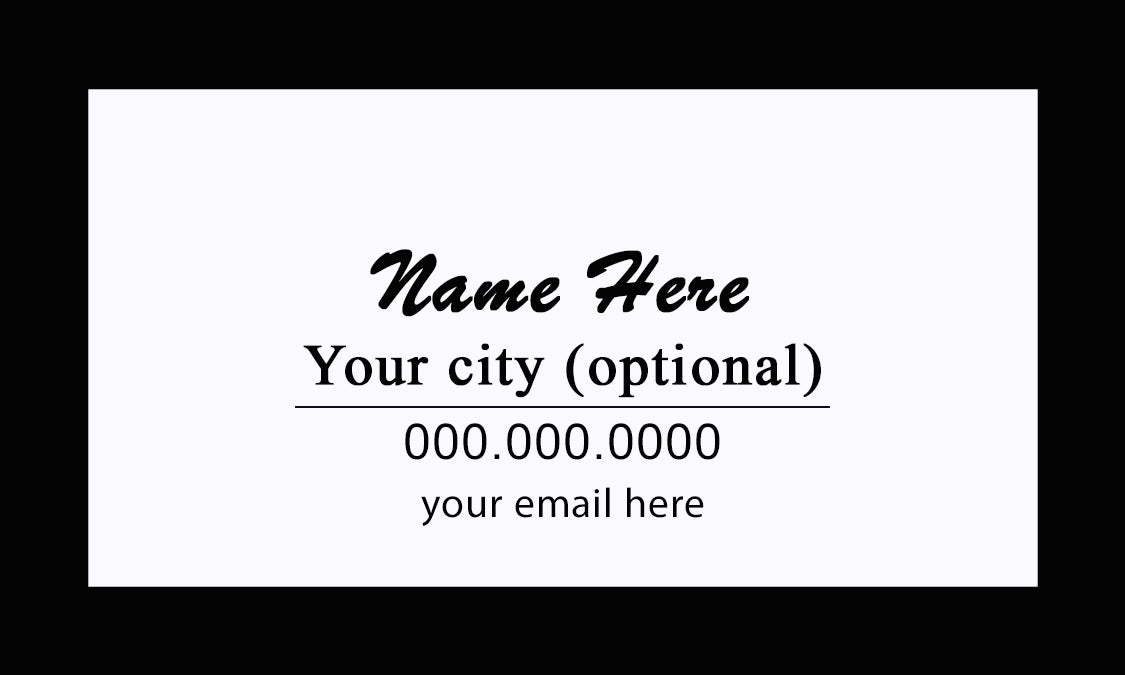 Straight Talk Cards (do it for me)