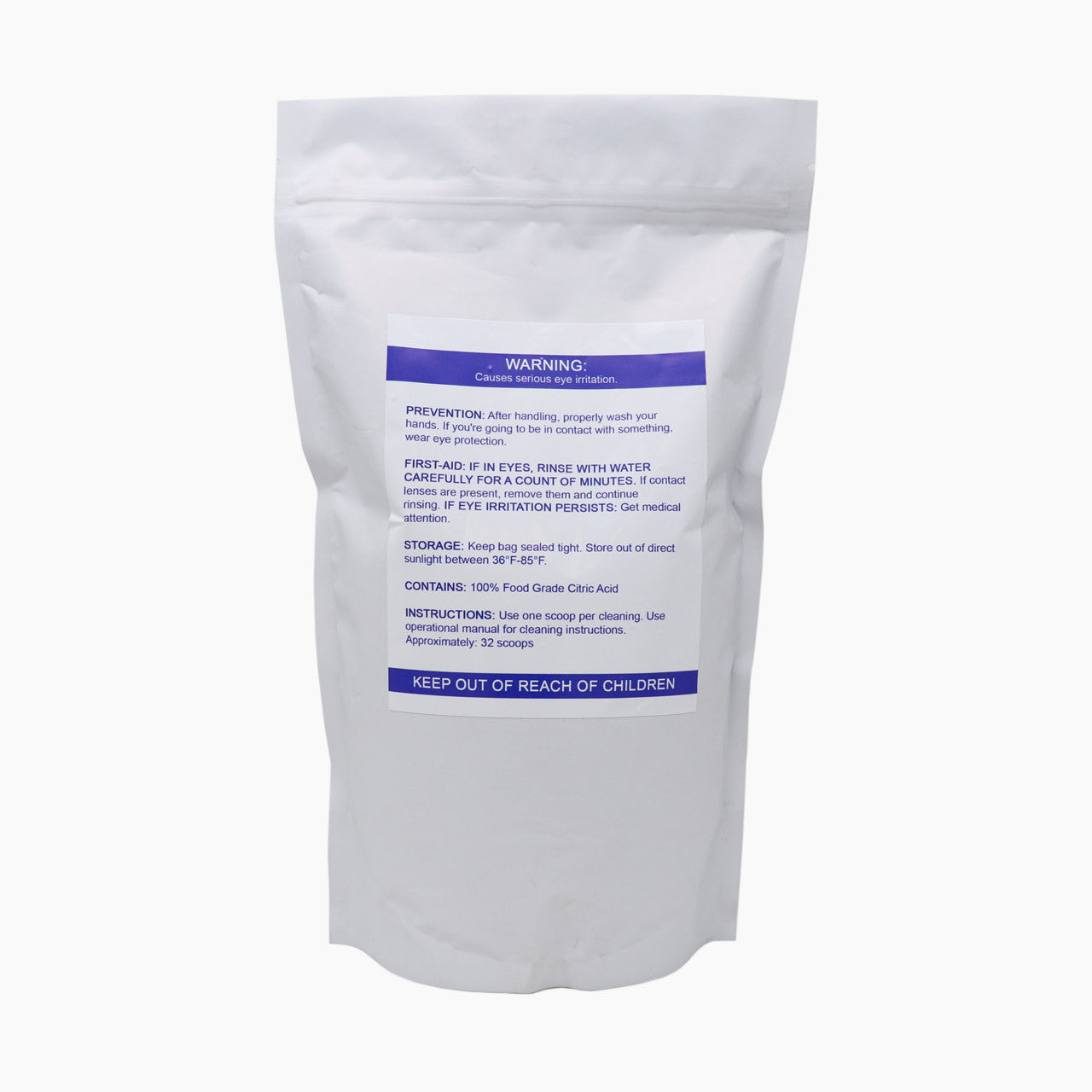 CITRIC ACID E-CLEANING