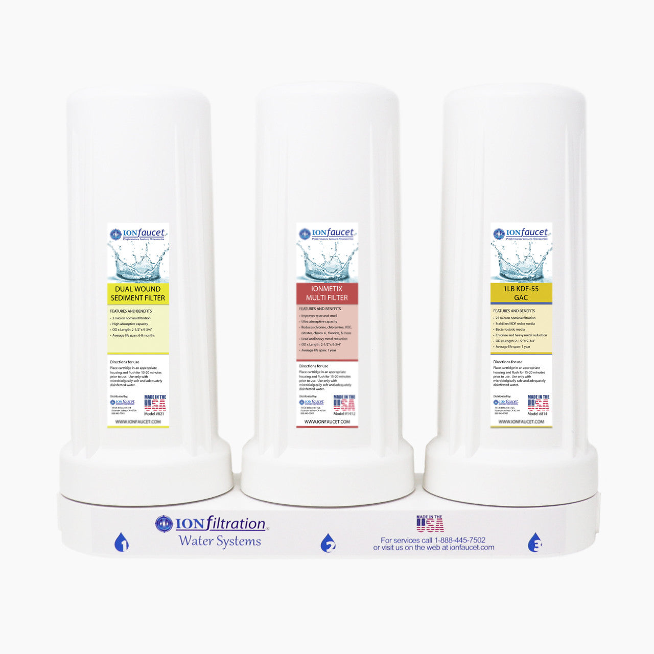 IF - 3-Stage Filter Housing