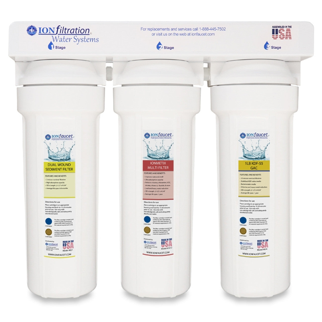 3 Stage Filtration Housing